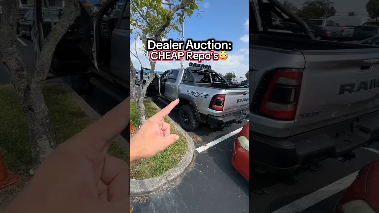 &ldquo;RAM TRX REPO for CHEAP?! 😱 INSANE Dealer Auction Find #auctioncar