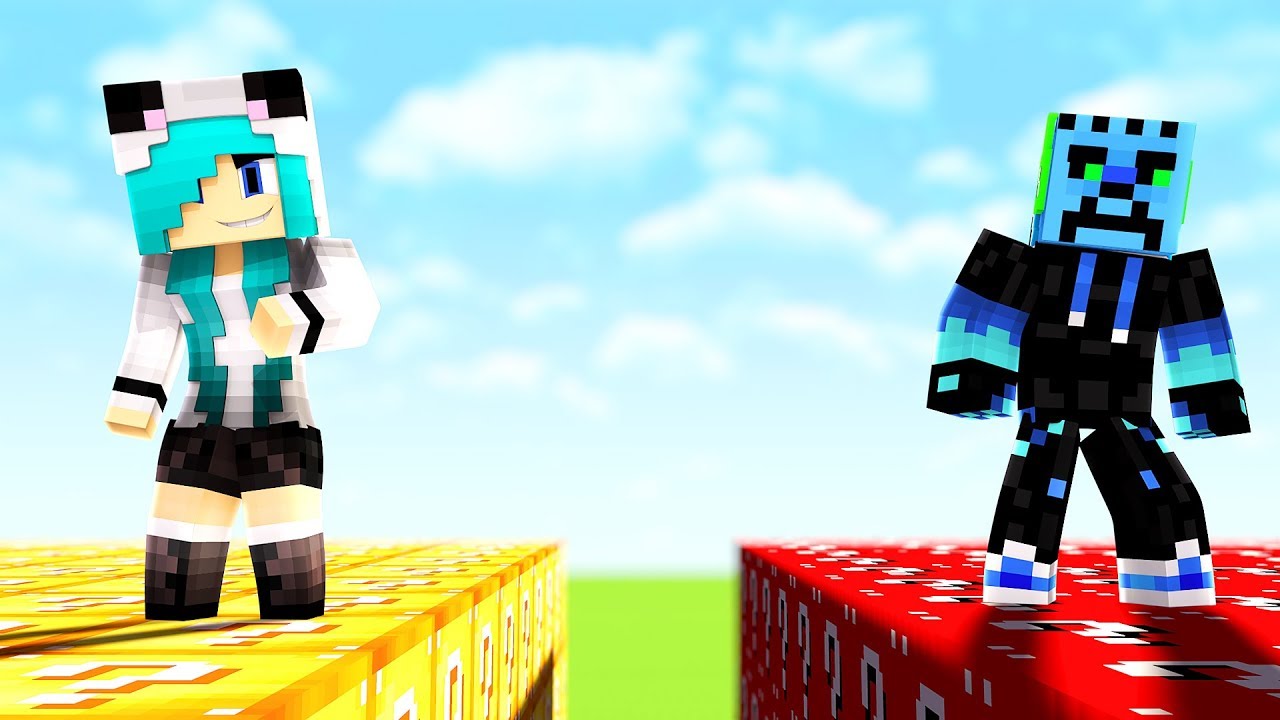 CUBO LUCKY BLOCK CHALLENGE: CHARLIE VS METANO007