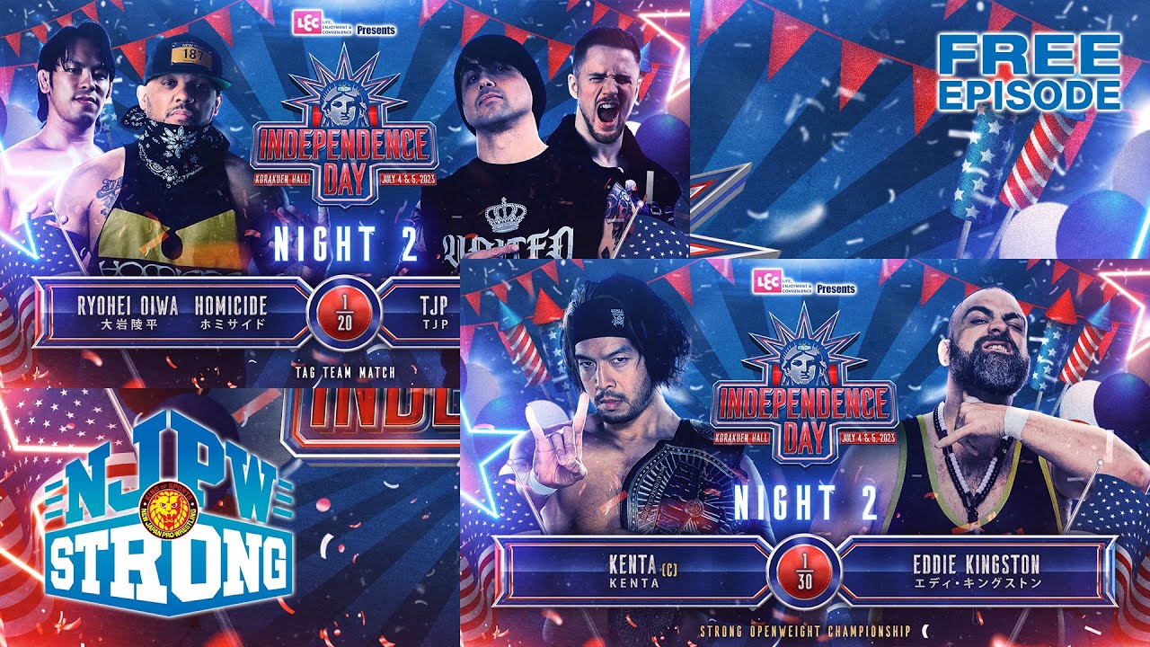 FREE FULL EPISODE! KENTA vs Eddie Kingston! | STRONG on Demand