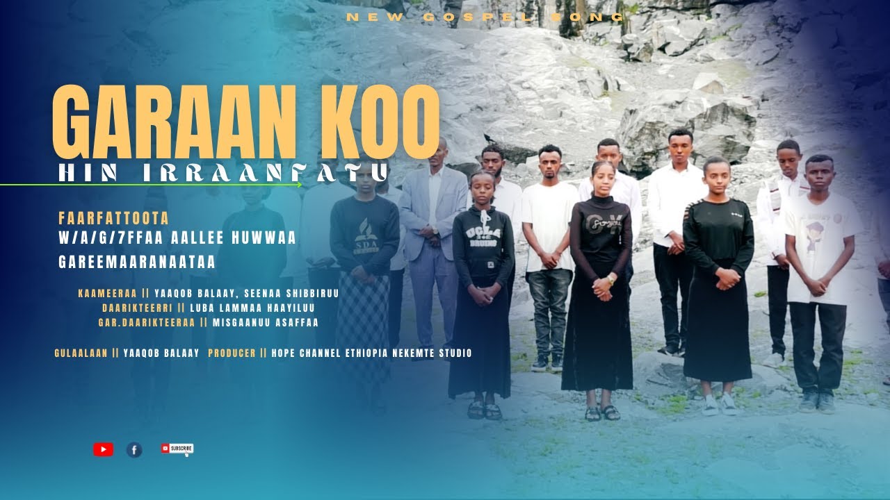 Faarfattoota W/A/G/7ffaa Aallee Huwwaa || Garaankoo Hin Irraanfatu!