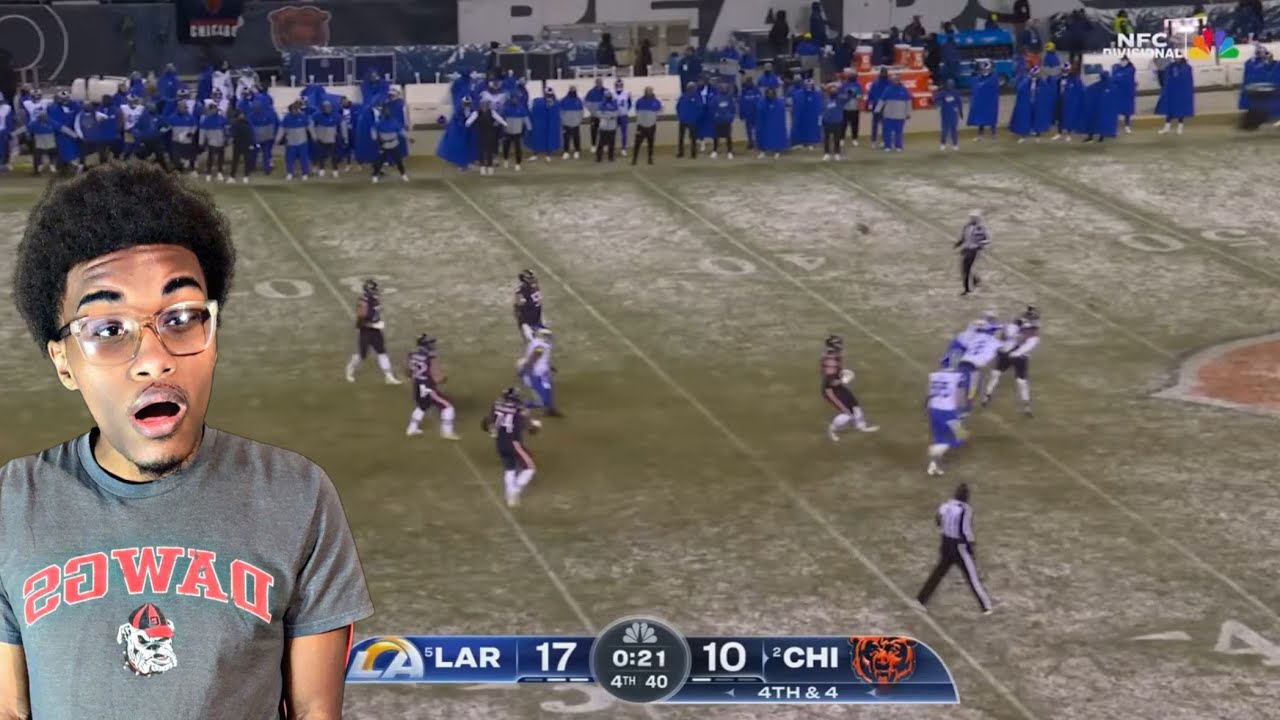 WHAT A GAME!! Los Angeles Rams vs Chicago Bears reaction | 2025 NFL Season Divisional Round