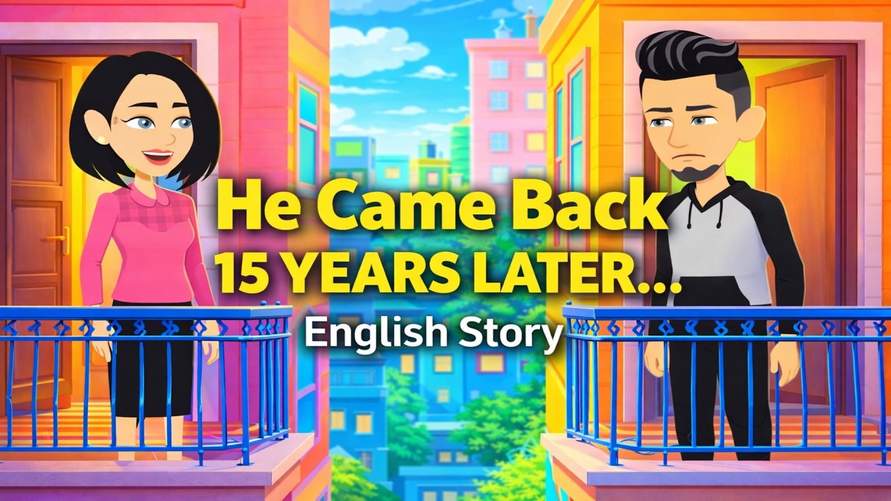 The Boy Next Door |A Childhood Promise Came True |English Story |Learn English |Animated stories