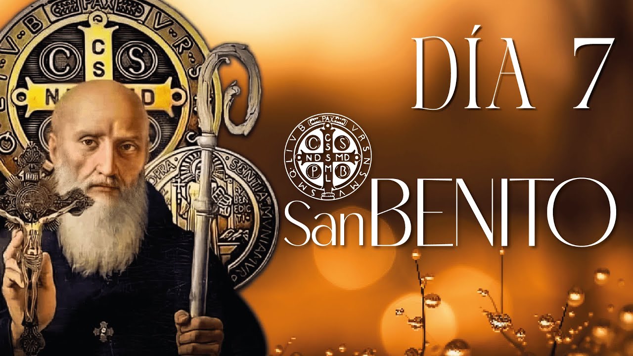 Novena a San Benito ❤️Día 7❤️ con el Padre José Bernardo ❤️ Caballeros de la Virgen