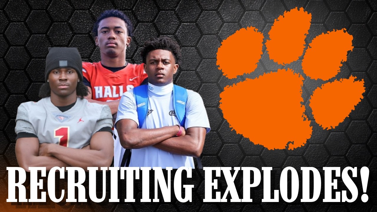 CLEMSON FOOTBALL | РЕКРУТИНГ НА ВЗЛЕТЕ!!!