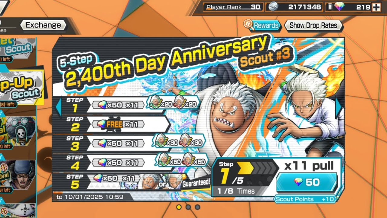 Summoning on This  Bait Banner For Buff S Hawk On One Piece Bounty Rush🤞🤞🥹🥹😡😡