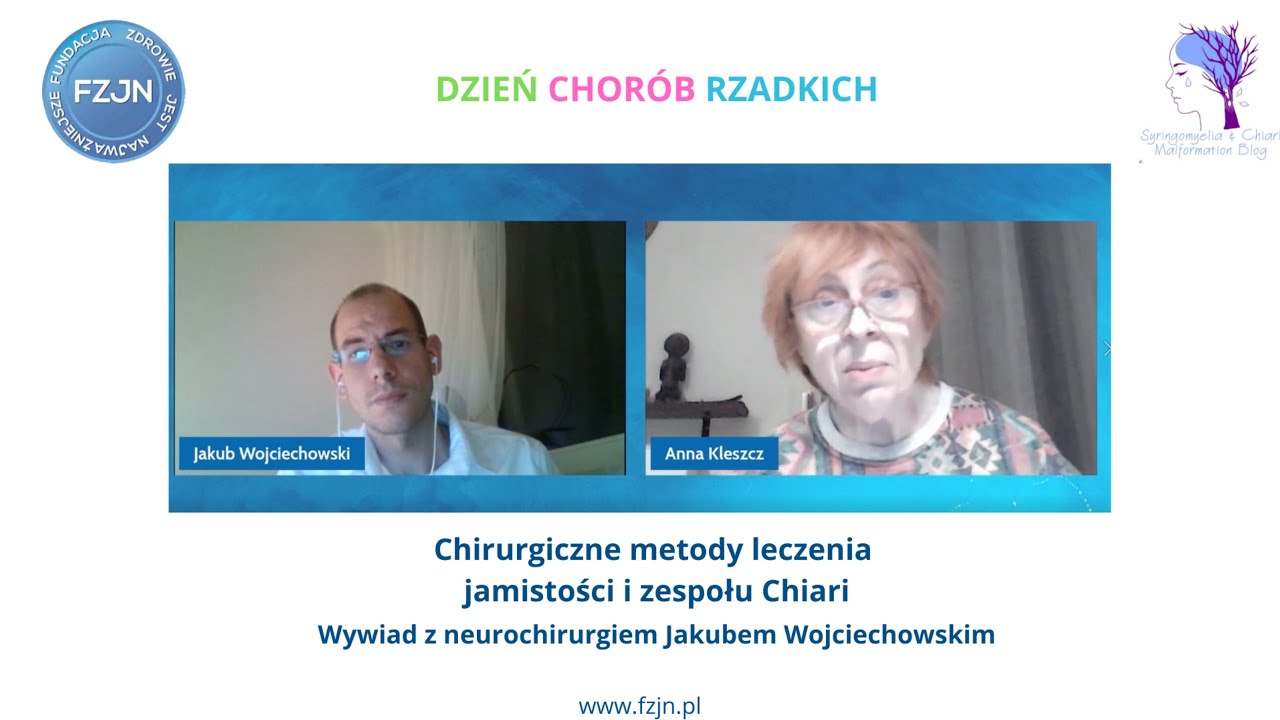 Chirurgiczne metody leczenia jamistości i zespołu Chiari. Dzień Chorób Rzadkich.