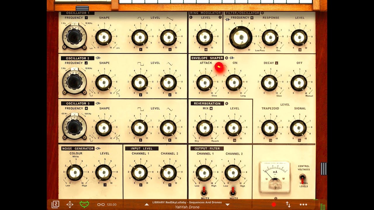 The Crazy World Of The iVCS3 Preset Tour for the iPad