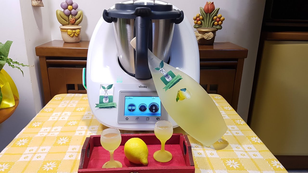 Limoncello per bimby TM6 TM5 TM31
