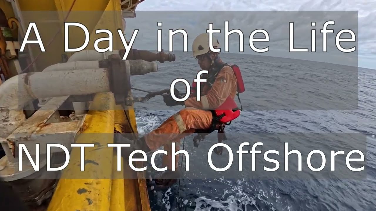 Rope Access, Eddy Current Inspection Offshore