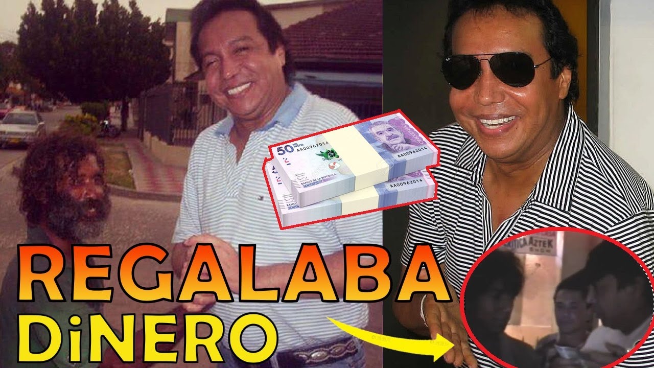 Así era la generosidad de Diomedes Díaz