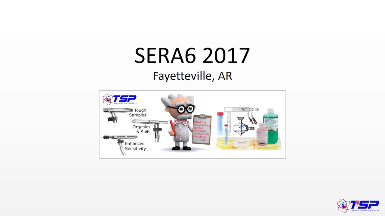 SERA 6 Presentation - OptiSolids XL & Mehlich 3