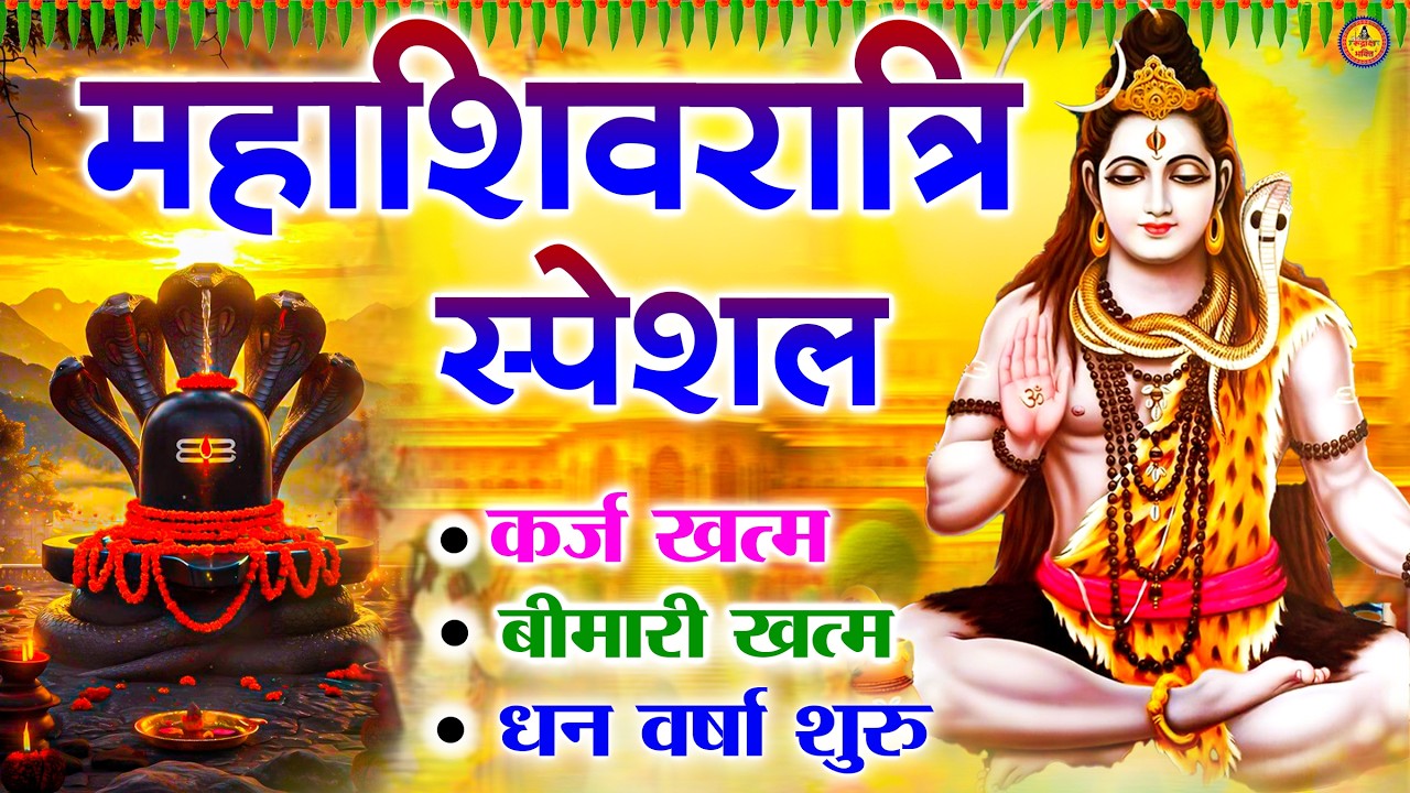 महाशिवरात्रि स्पेशल आज के दिन शिवजी की यह वंदना सुन लेना आपकी हर इच्छा पूरी हो जाएँगी | शिव भजन 2026