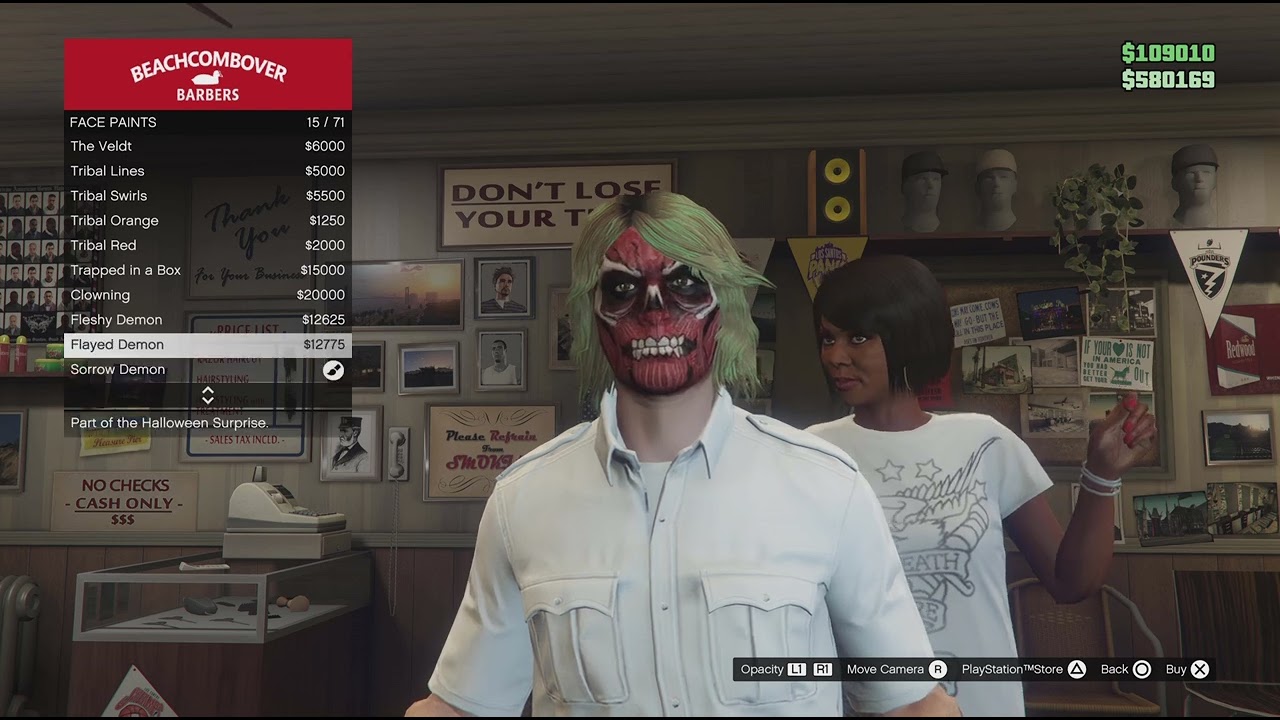 Heath Ledger Joker GTA 5 Online Outfit Tutorial