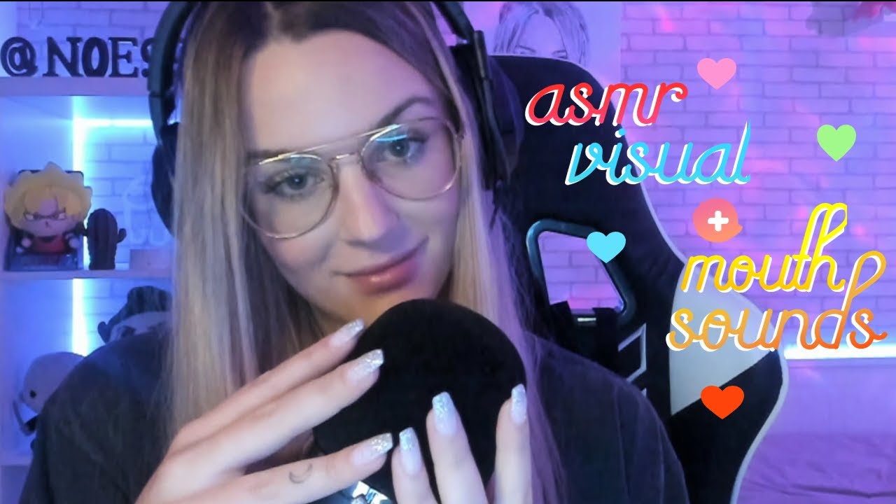 ✨ASMR | visuales & MOUTH SOUNDS | Blue Yeti ✨[ESP]