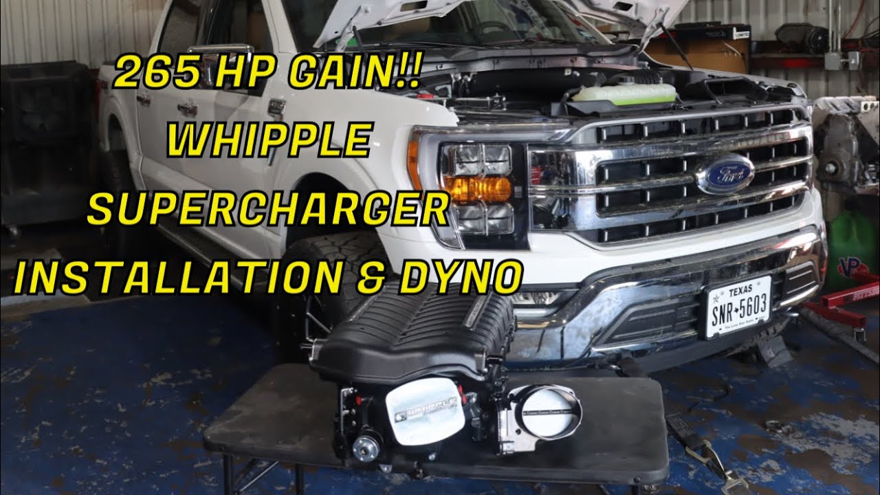 2022 F150 Gets a Whipple Supercharger!!!
