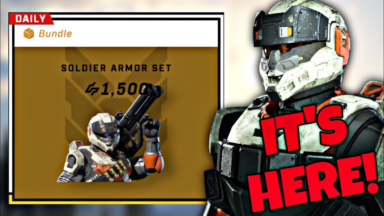 Halo Infinite Store Items - November 27th (Soldier FINALLY returns!)