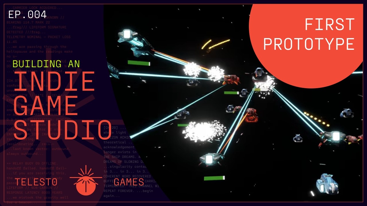 Building An Indie Game Studio - Episode 4 - First Prototype!