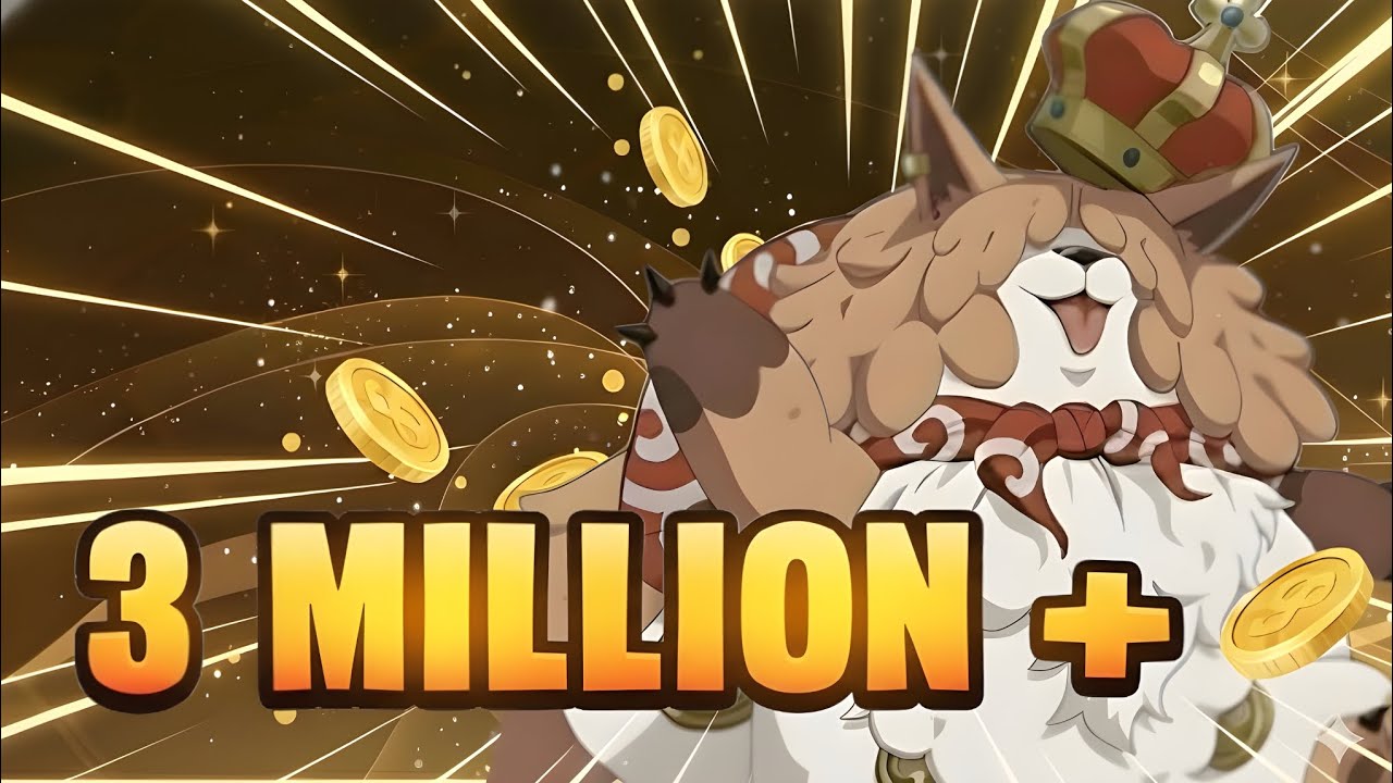 How to Farm 2-3 Million+ GOLD per Day with King Woof | Black Clover Mobile