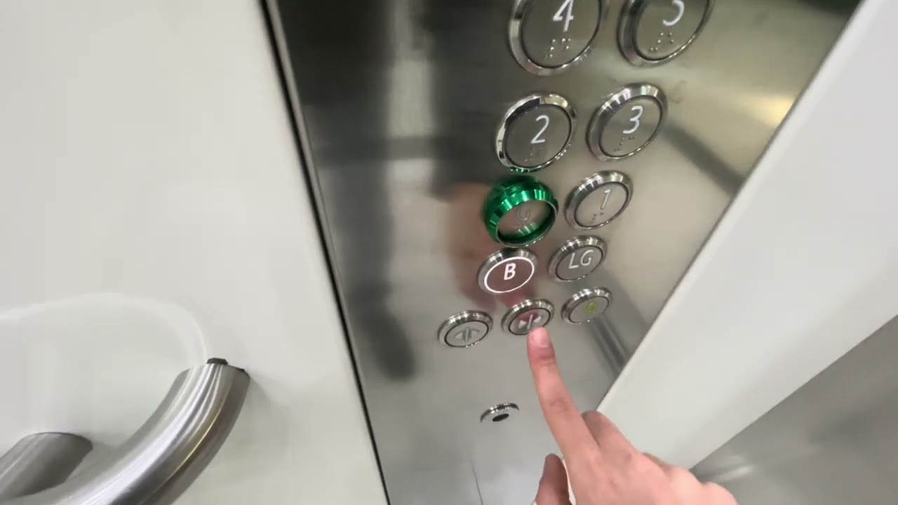 (4) 2008 KONE MonoSpace traction lifts @ an office building (CAUGHT)