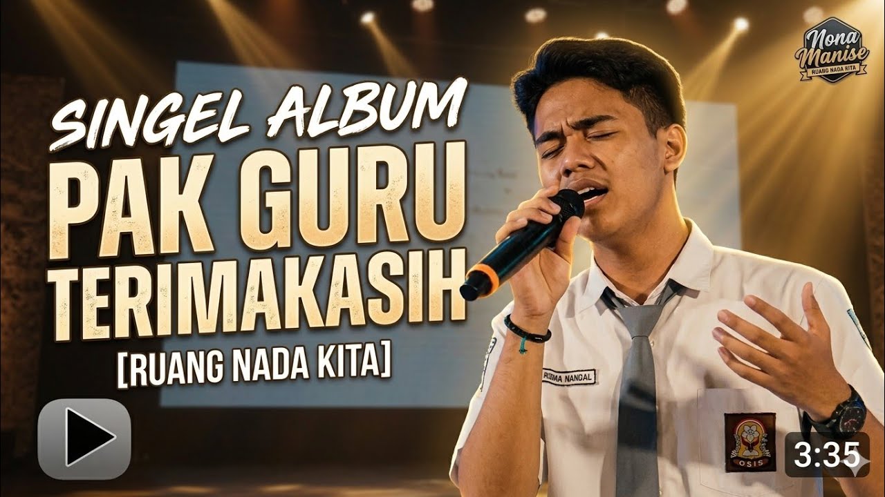 Lagi Viral : Pak Guru Terimakasih, lagu perpisahan sekolah, lagu hari guru, lagu tentang guru