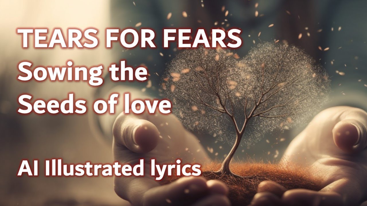 Tears for Fears, Sowing the Seeds of Love | AI Illustrated LYRICS | Double-Exposure Style