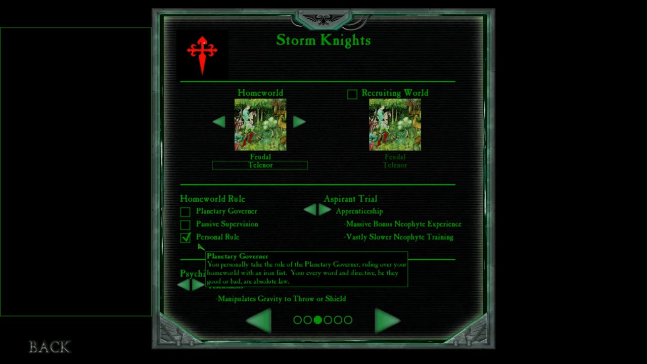 Chapter Master Mod: Storm Knights Crusade #1