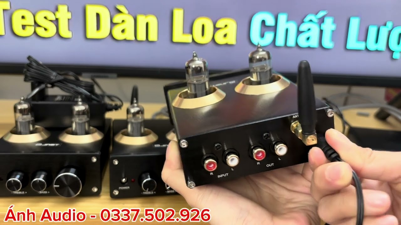 Bộ Tiền Khuyếch Đại Âm Thanh Tube Pre 507D có Bluetooth 5.0