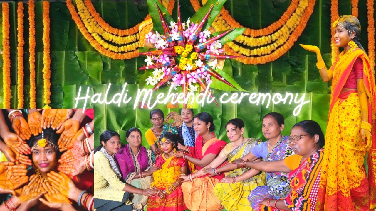 Haldi Function || Mehendi Ceremony in Village Style #RourkelaVlogger @rourkelavloger
