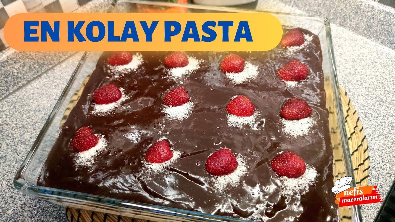 DÜNYANIN EN KOLAY PASTASI 🌟 YALANCI PROFİTEROL🙈