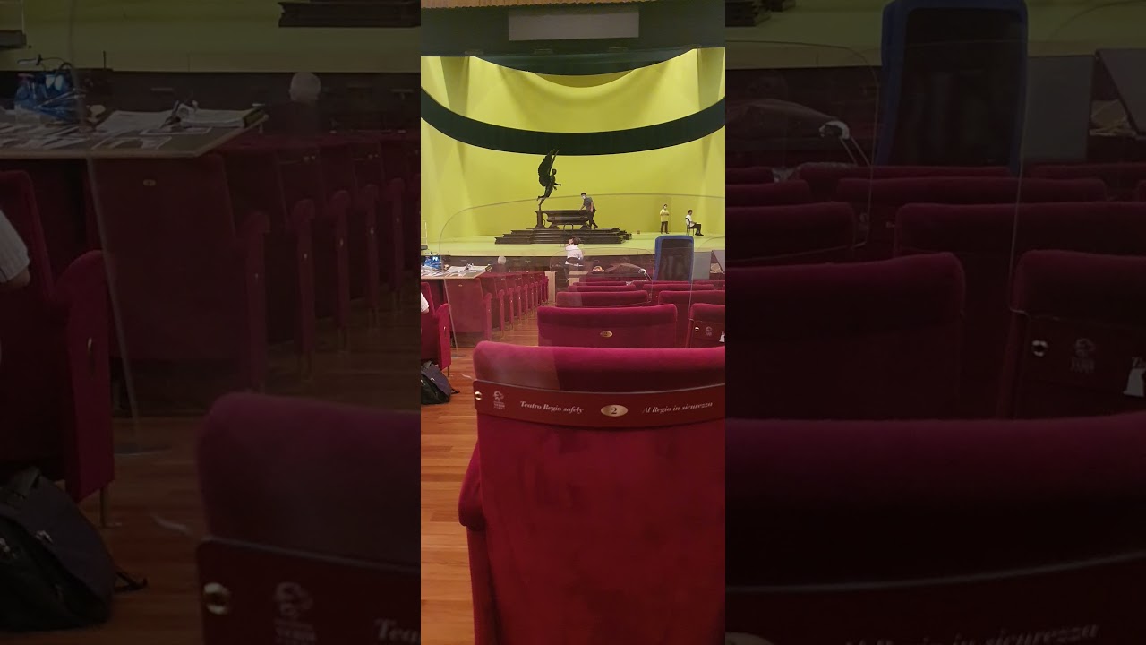 Teatro Regio di Parma  le prove. Amartuvshin Enkhbat. ,, Eri tu''