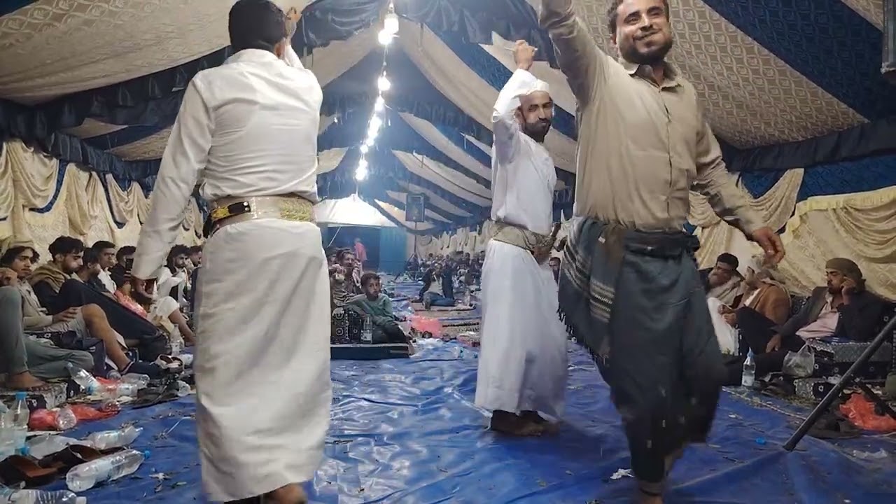 أجمل رقص مزمار  سامي عباد ومبارك الحاج وناجي الورد من عرس عبدالمجيد العماري 