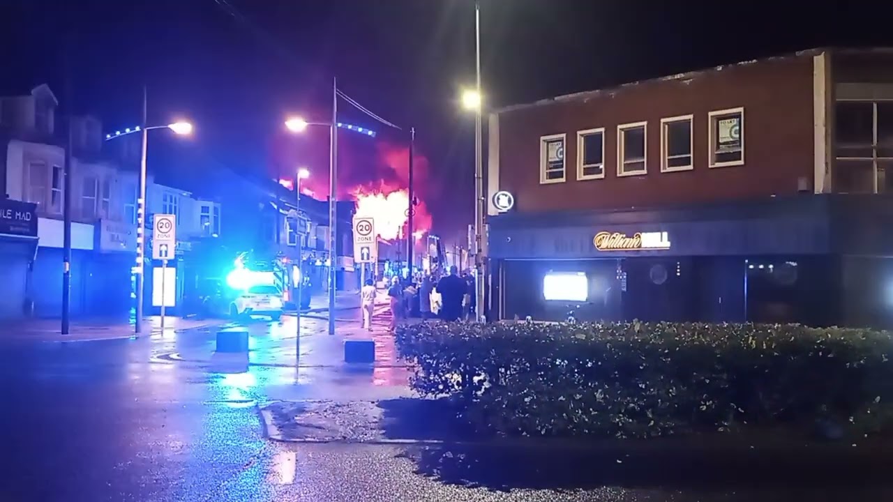 Blackpool fire