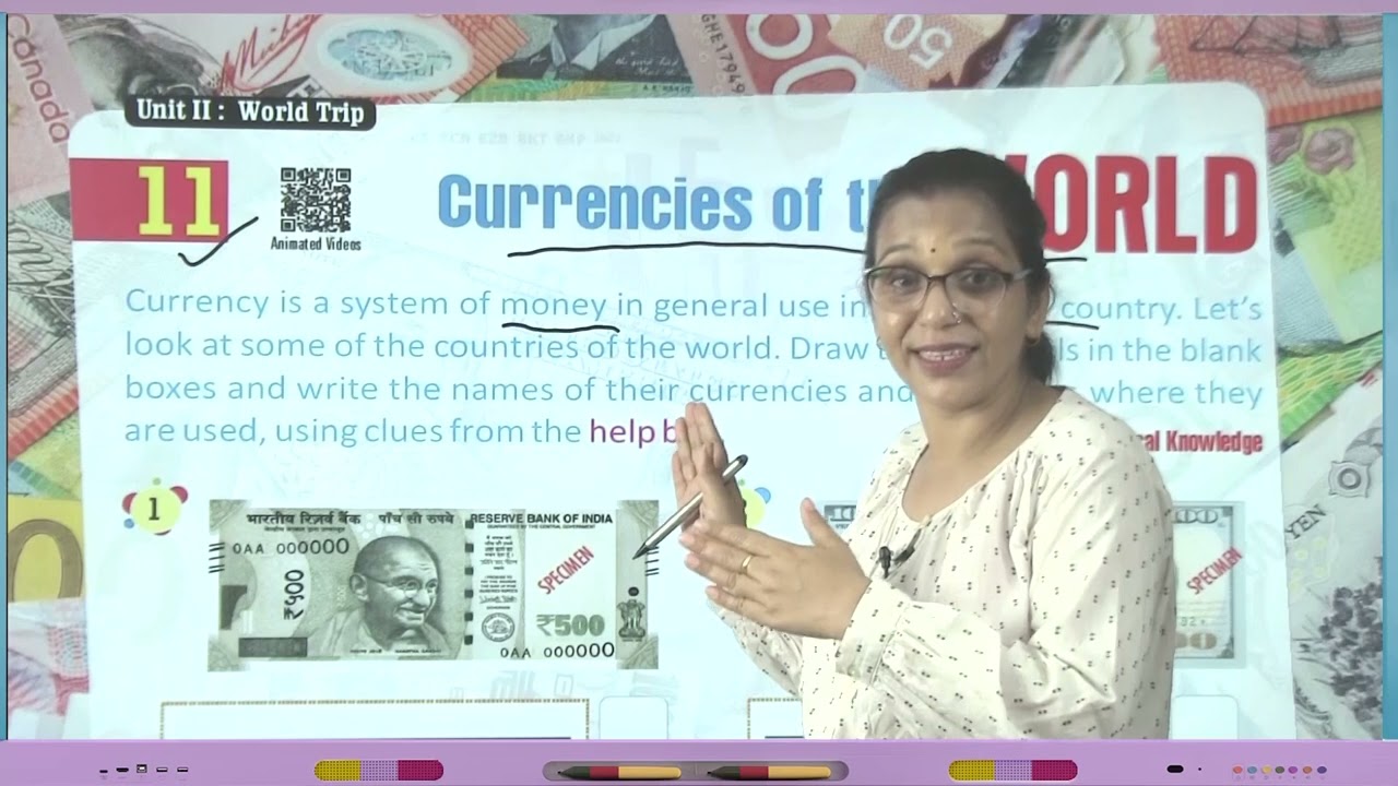 Ch 11 | Jophiel Books | GK | Class 03 | Currencies Of The World | For children