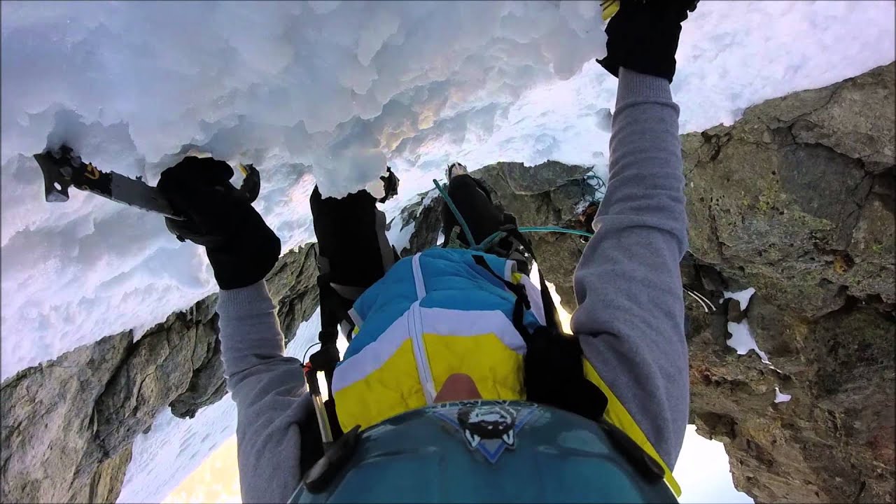 couloir ouest du gélas