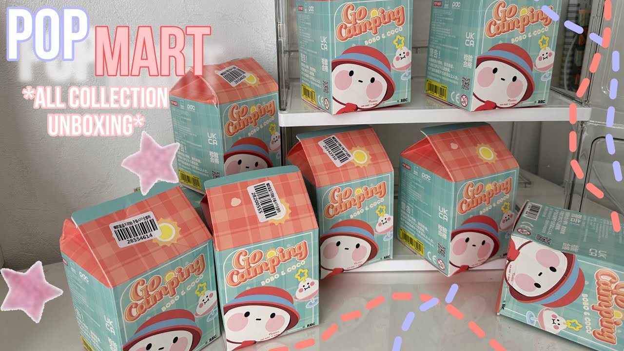 Bobo&Coco blind box unboxing #popmart #fyp #unpacking #collection #blindbox #toys #recommended