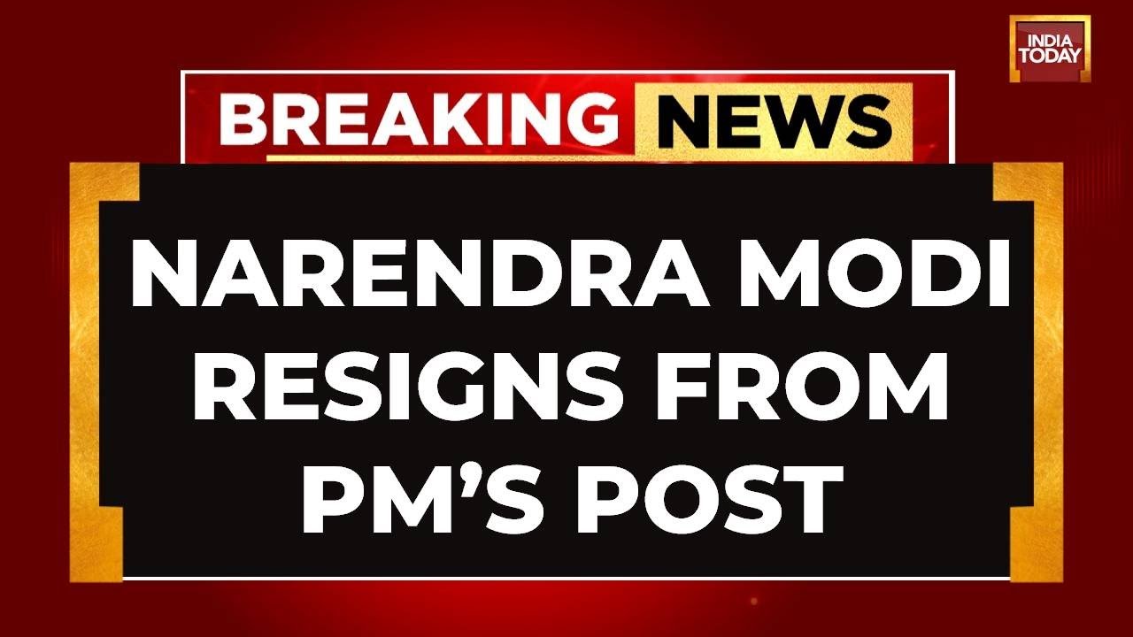 Narendra Modi Resigns From Prime Minister's Post Before Taking Oath For 3rd Term On June 8