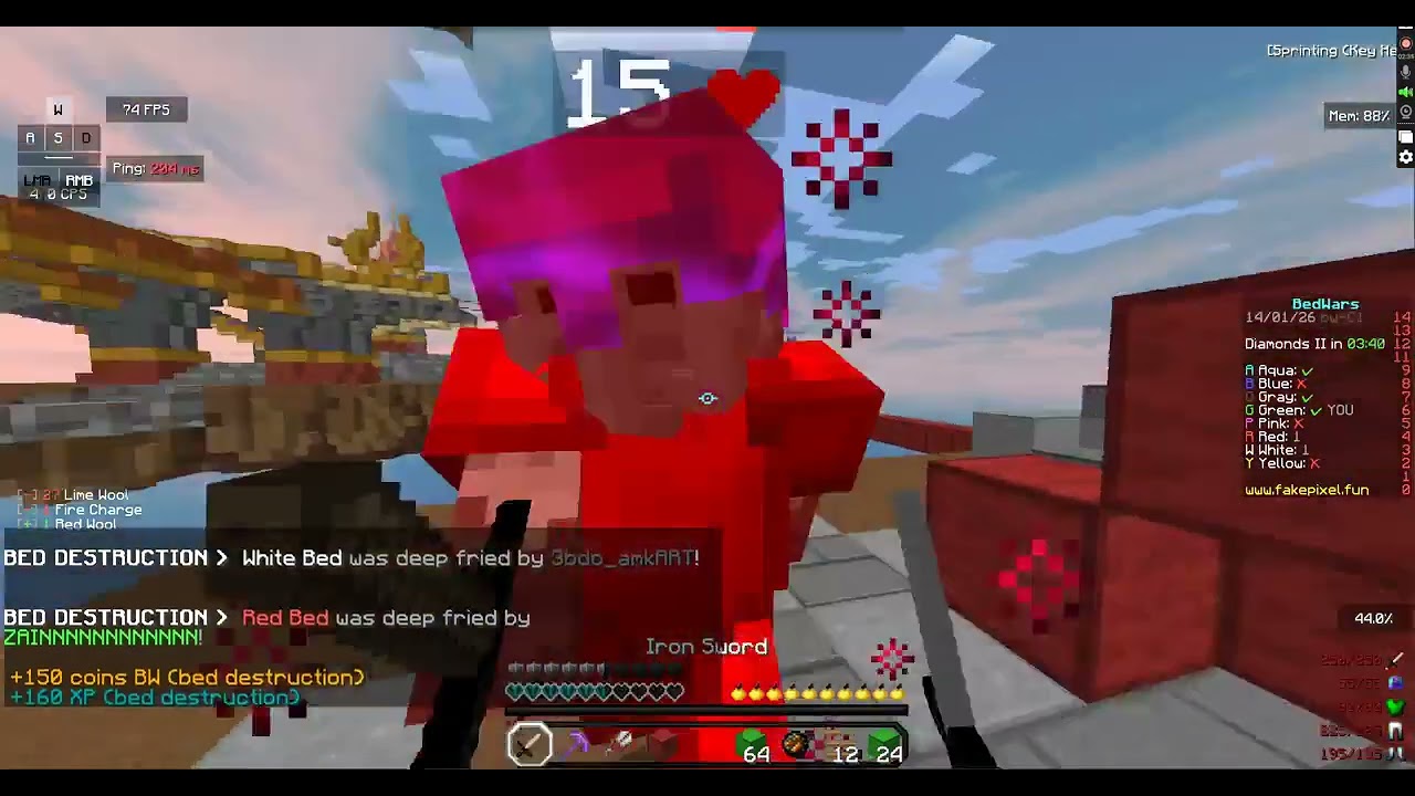 #minecraft #bedwars #skyblock #fakepixel #hypixel #shorts #videos #viral