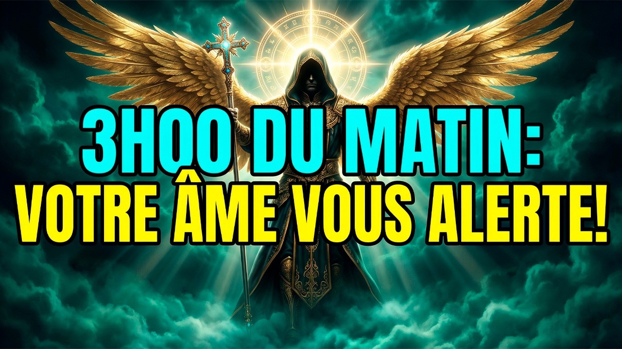 S'ÉVEILLER À 3H00 DU MATIN : L'AVERTISSEMENT URGENT QUE VOTRE ÂME IGNORE