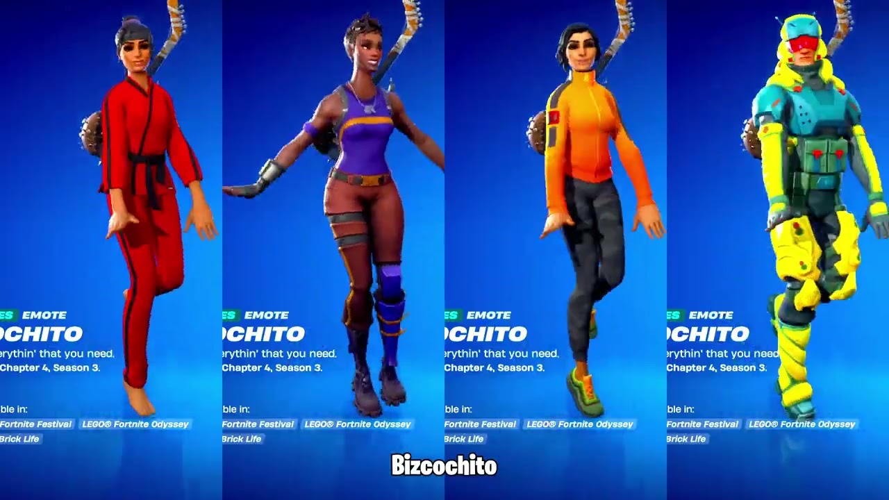 ALL NEW FORTNITE SKINS & ICON SERIES EMOTES!