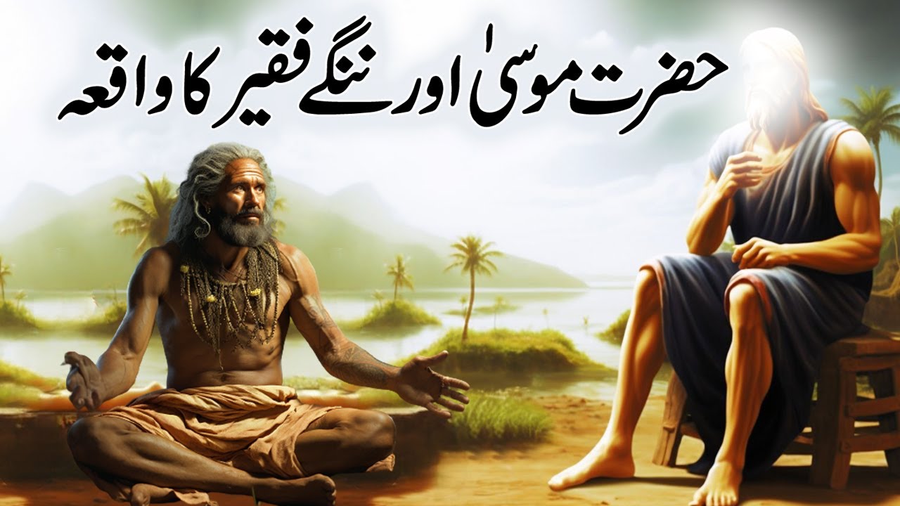 Hazrat Musa as aur Nange Fakeer Ka Waqiya - Islamic Stories - Pyaara Islam