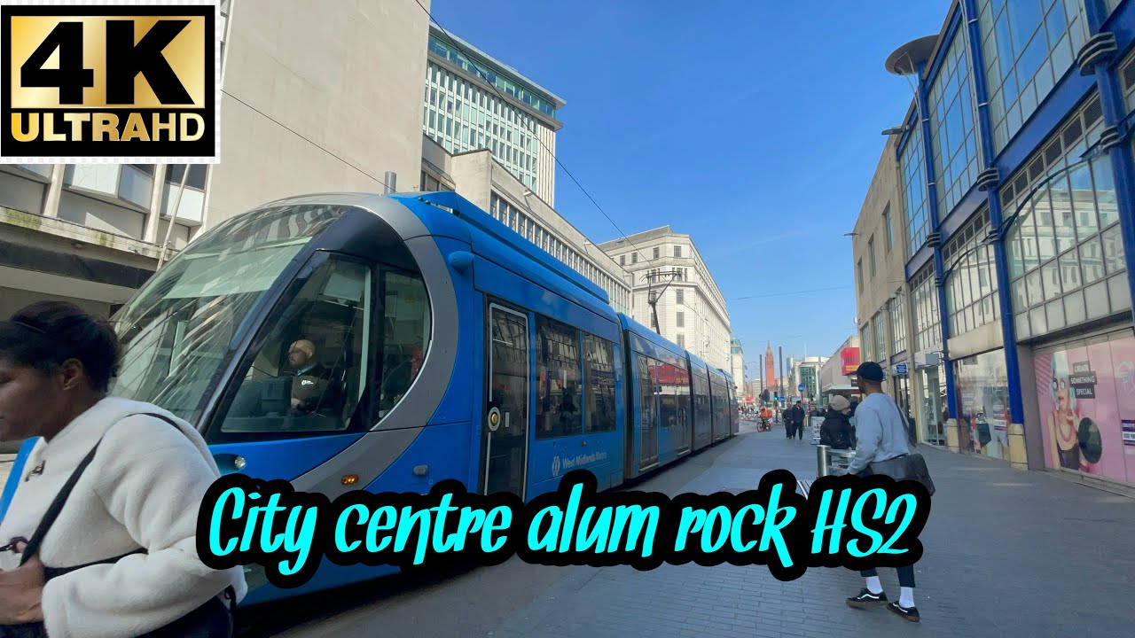 Random clips driving walking alum rock rd city centre hs2 Birmingham