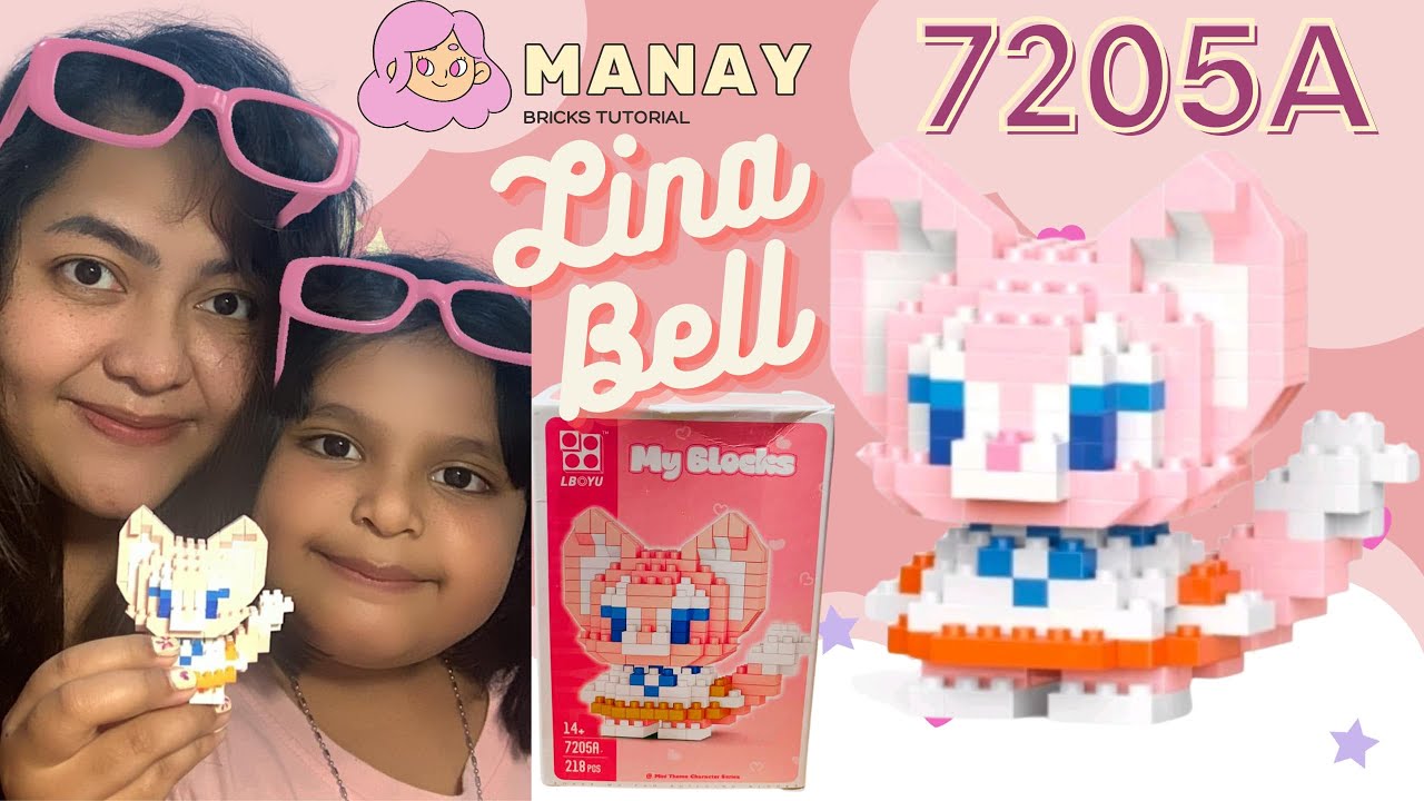 LEGO BUILDS LINA BELL MY BLOCKS 7205A