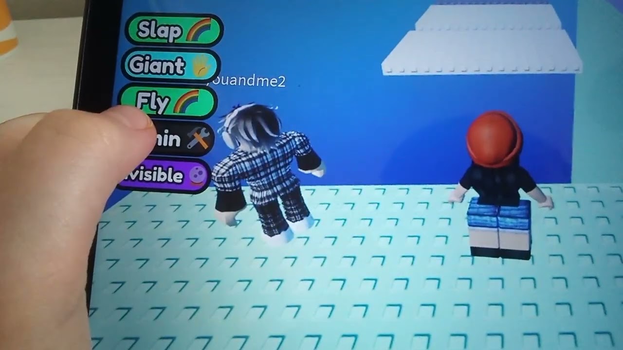 Playing roblox funk song