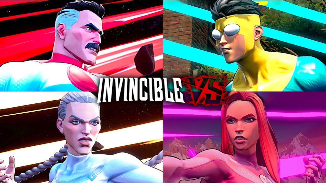 Invincible VS Alpha - All Ultimate Attacks (4K 60FPS)