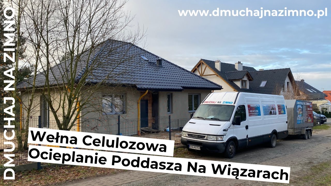 Wiązary dachowe   ocieplanie poddasza wełną celulozową@dmuchajnazimno3191
