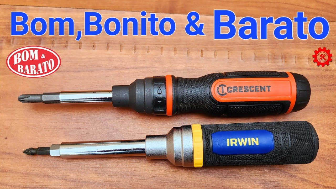 Super Top - Chave Catraca Crescent 11 em 1 Porta Bits