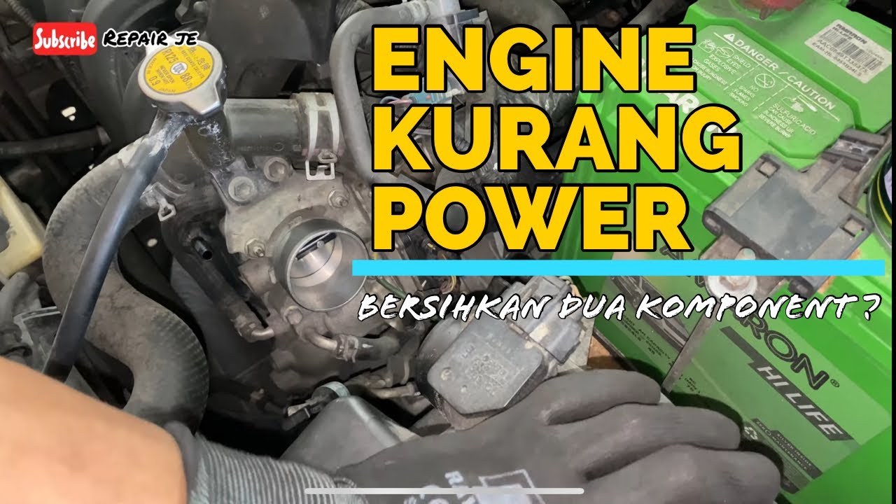 #27 Vios | Cara cuci throttle body dan Mass Air Flow sensor