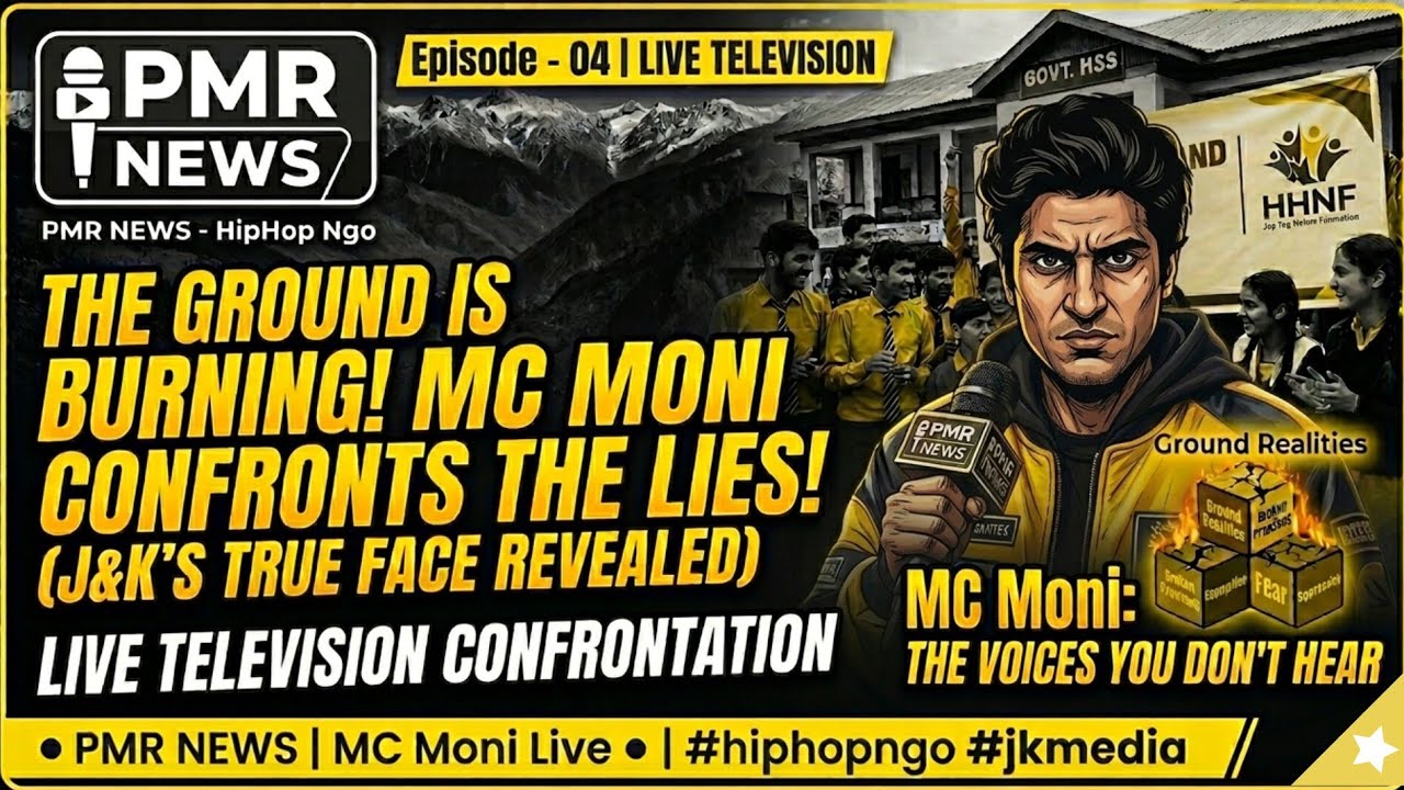 | PMR NEWS - HipHop Ngo |  Episode - 04 | MC Moni on LIVE TELEVISION | #jkmedia
