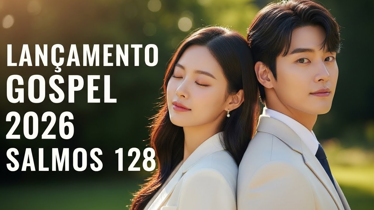 🎶LANÇAMENTO GOSPEL 2026 | HINO SALMOS 128 PARA ACALMAR A ALMA - HARIN E JUN🎶