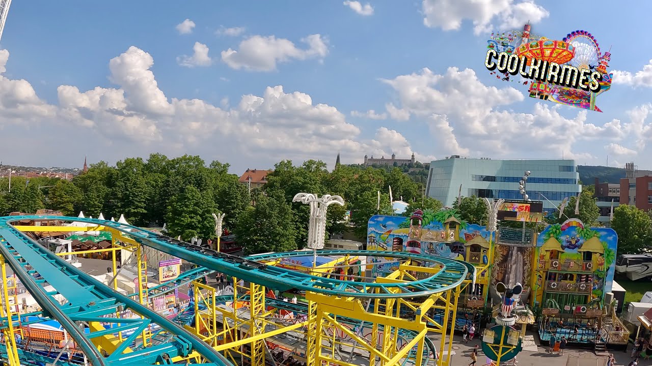 Wilde Maus Eberhard | Onride Video [ Würzburg Kiliani Volksfest 2024 ] - Clip by CoolKirmes